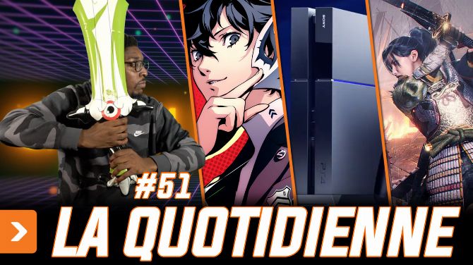 Sony arrête la PS4, Nioh 2 range son sabre et Persona s'écoute... C'est La Quotidienne #51