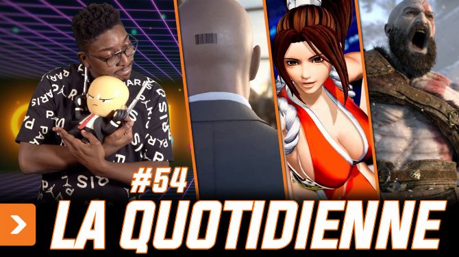 God of War Ragnarök sur PS4, KOF XV et Hitman 3 nous surprennent... C'est La Quotidienne #54