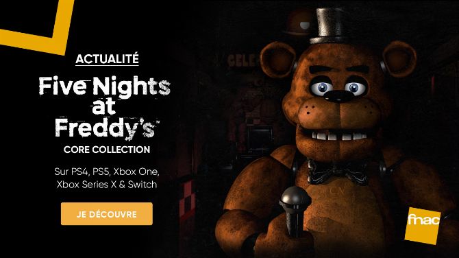Five Nights at Freddy's Core Collection fait peur à la Fnac