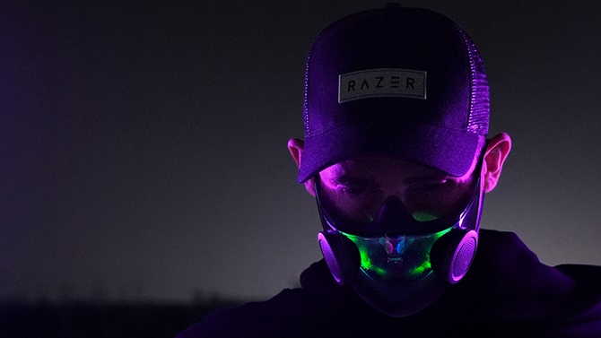 CES 2021 : Razer vous envoie dans le futur avec Project Hazel, son masque anti-COVID