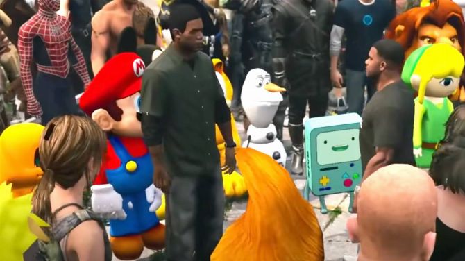 L'image du jour : Le mème de GTA V franchit un nouveau cap de WTF