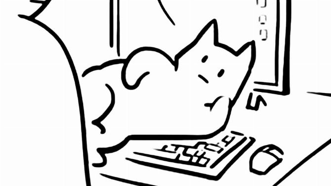 L'image du jour : La logique diabolique des chats