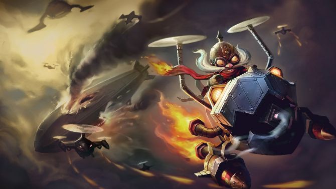 League of Legends Wild Rift : Corki débarque dans le jeu avec l'Expédition Yordle