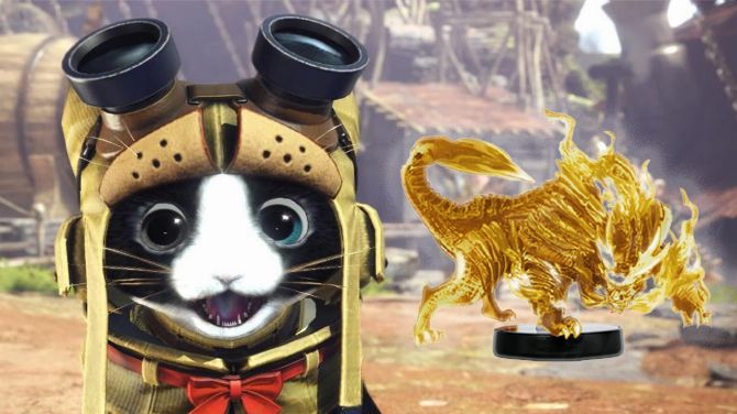 Monster Hunter Rise : Des amiibo en or ultra limités s'annoncent... pour les plus chanceux