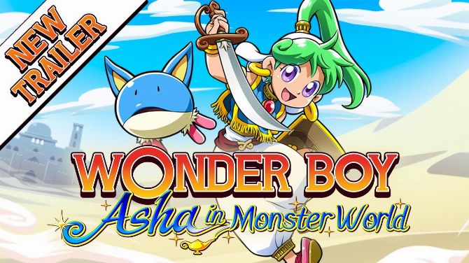 Wonder Boy Asha in Monster World précise sa date de sortie en vidéo