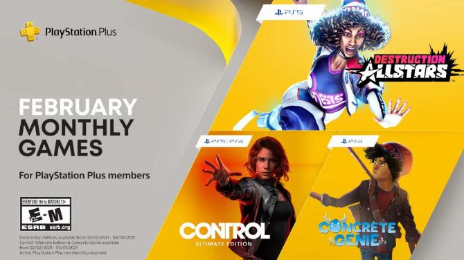 PlayStation Plus : Les jeux PS4 et PS5 "gratuits" de février 2021 s'annoncent, du lourd et du concret