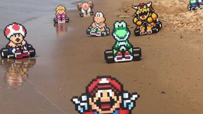 L'image du jour : Un artiste de talent incruste les jeux vidéo dans la réalité