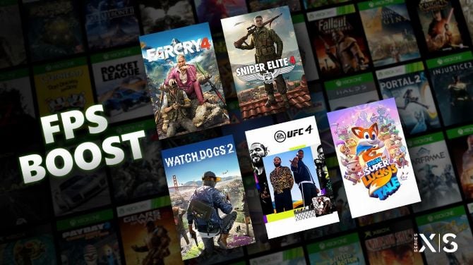 Xbox Series X|S : La technologie FPS Boost annoncée, les premiers jeux compatibles révélés