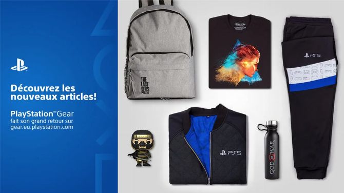 PlayStation : La boutique de produits dérivés officielle fait son arrivée en France