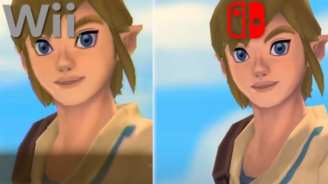 L'image du jour : Zelda Skyward Sword HD vs l'original, le comparatif graphique