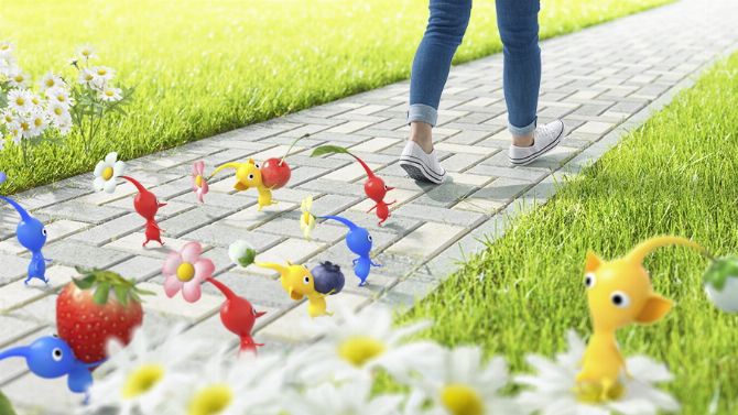 Niantic (Pokémon GO) et Nintendo annoncent une application Pikmin