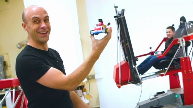 L'image du jour : Il crée un simulateur 100% immersif pour Mario Kart