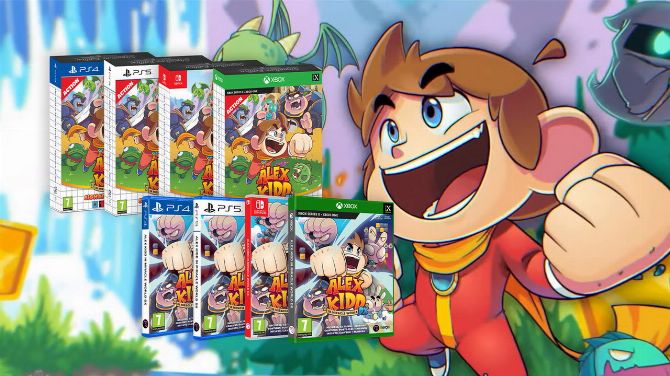Alex Kidd in Miracle World DX prend date, des éditions physiques dévoilées
