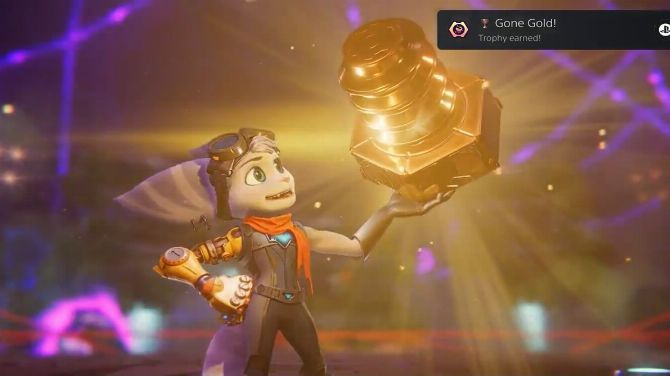 Ratchet & Clank Rift Apart est Gold : Insomniac déverrouille un Trophée