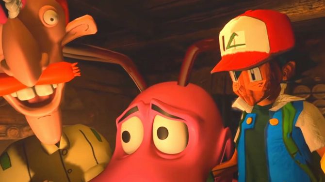 L'image du jour : Resident Evil Village "ruiné" par des mods, où quand Mickey rencontre Joel et Ellie