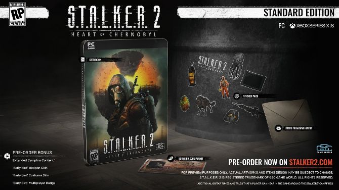 STALKER 2 Heart of Chernobyl : Voici les nombreuses éditions collector en détails et images