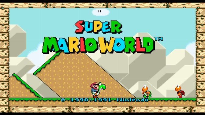 Super Mario World : Une version jouable en 16:9 développée et mise en ligne