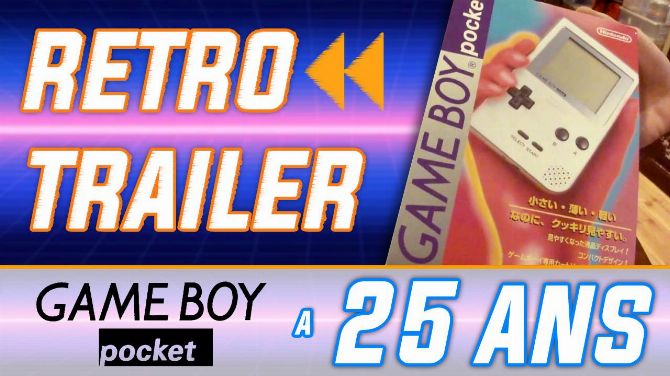 Rétro Trailer : La Game Boy Pocket a 25 ans ! Pubs de l'époque + Unboxing du tout 1er modèle