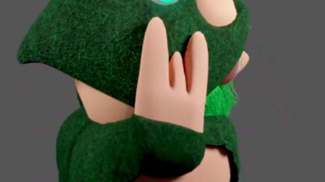 L'image du jour : Une représentation 3D choquante de la version 2D de Link