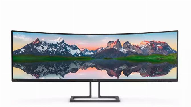 Philips dévoile un impressionnant moniteur incurvé de 49 pouces