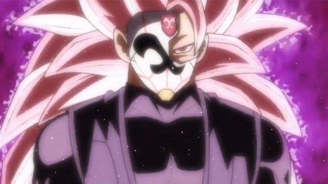 Goku Black Super Saiyan Rosé 3 dans la nouvelle intro de Super Dragon Ball Heroes