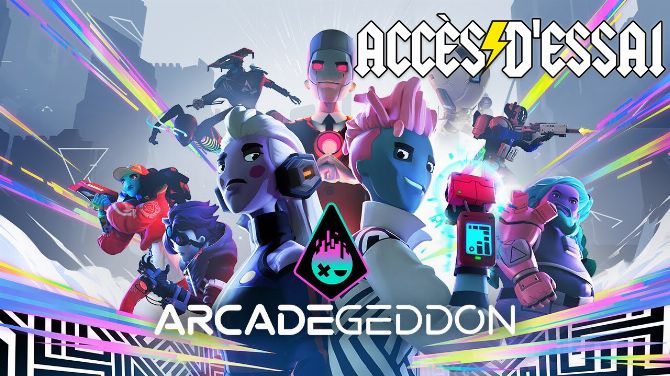 ACCÈS D'ESSAI. Arcadegeddon (PC / PS5) : Beaucoup de couleurs, mais peu de substance ?