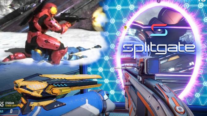 L'image du jour : Un mode de Splitgate (jeu gratuit) que l'on voudrait voir dans Halo Infinite