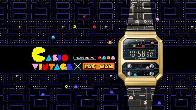 Pac-Man : Casio lance une nouvelle montre numérique au look vintage