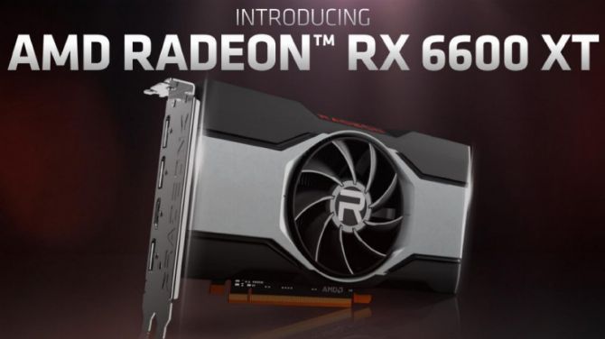 AMD officialise sa Radeon RX 6600 XT, son GPU pour le Full HD