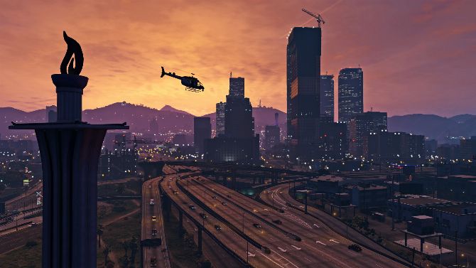 GTA V : La carte de Los Santos recréée avec une maquette 3D ULTRA précise