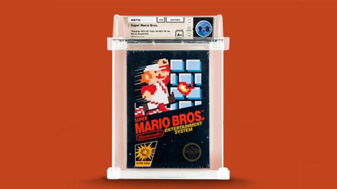 Une cartouche de Super Mario Bros. achetée 2 millions de dollars, record battu