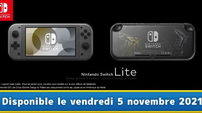 Pokémon : Une Switch Lite Edition Dialga et Palkia annoncée pour cet automne