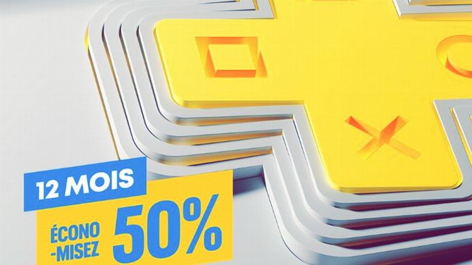 PlayStation Plus : Réduction de 50% sur l'abonnement 12 mois pour une durée limitée
