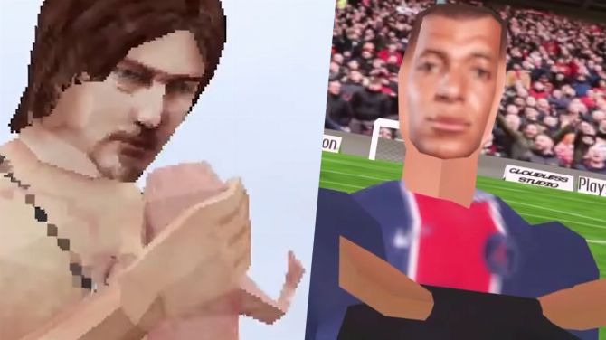 L'image du jour : Des jeux "demakés" en version PS1