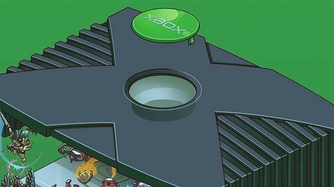 L'image du jour : La première Xbox superbement "éclatée", mais pas au sol