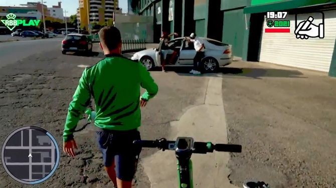 Football : Quand un club espagnol parodie GTA pour annoncer un transfert