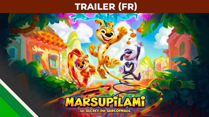 Marsupilami Le Secret du Sarcophage en 1ère vidéo, entre DK Country, Sonic et Rayman