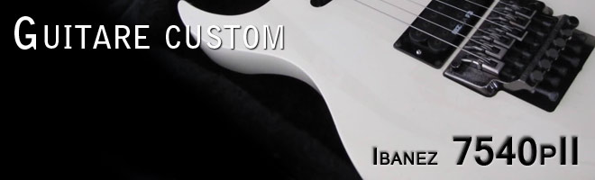 Guitare Custom : le choix du matériel