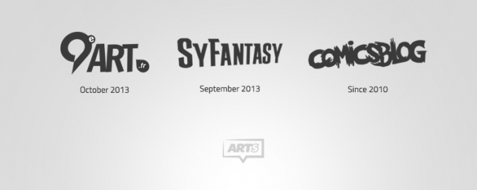 Présentation du Reseau Arts (ComicsBlog, SyFantasy et 9ème Art) !