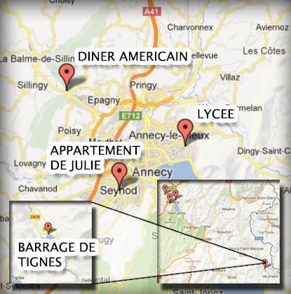 Les Revenants/ The Returned - carte des lieux de tournage ! / Filming Location Map !- Partie 2