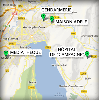 Les Revenants/ The Returned - carte des lieux de tournage !  / Filming Location Map ! - Partie 3