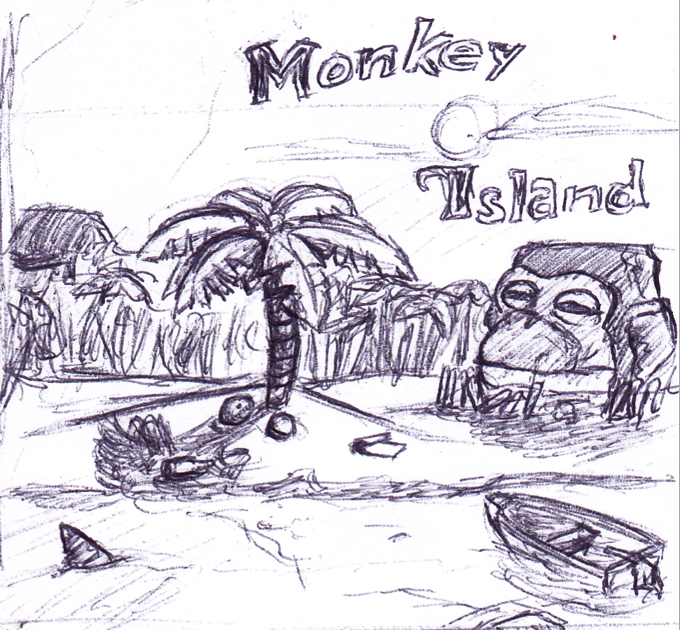 Gribouillage de marge #01 (Monkey island)