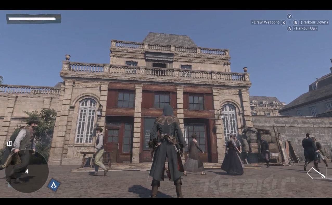 Assassin's creed Unity : leaks vs releases