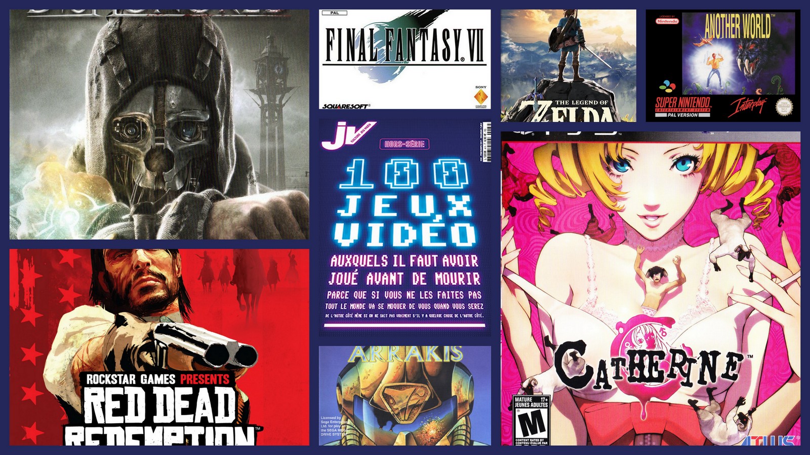 100 jeux auxquels il faut jouer avant de mourir dans d'affreuses conditions