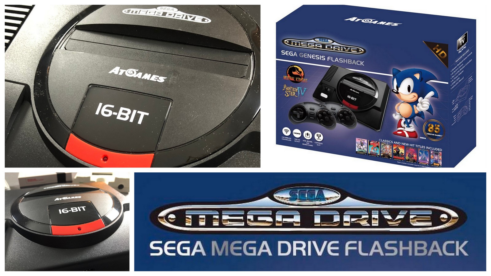 La Sega Mega Drive Mini HD au banc d'essai !