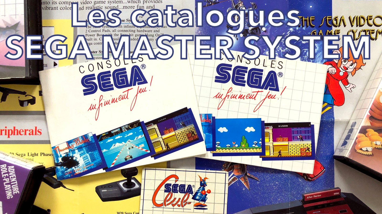Les catalogues SEGA Master System de 1989 & 1990 !