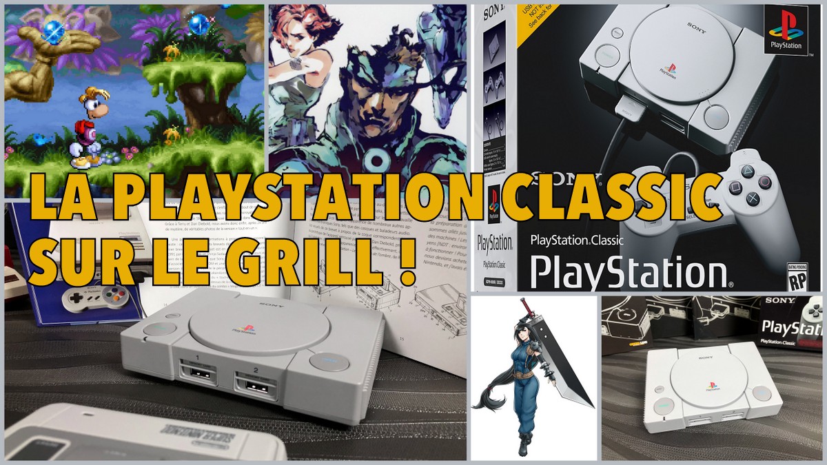La PlayStation Classic au banc d'essai !