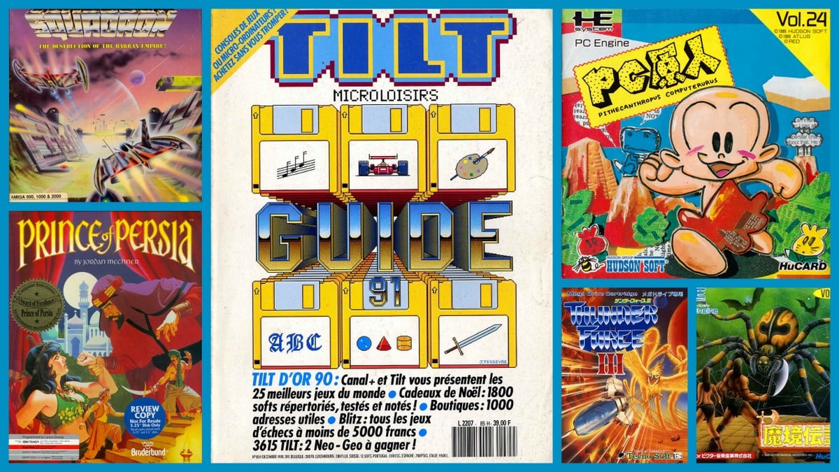 Tilt d'Or 1990 : les 25 meilleurs jeux du monde !