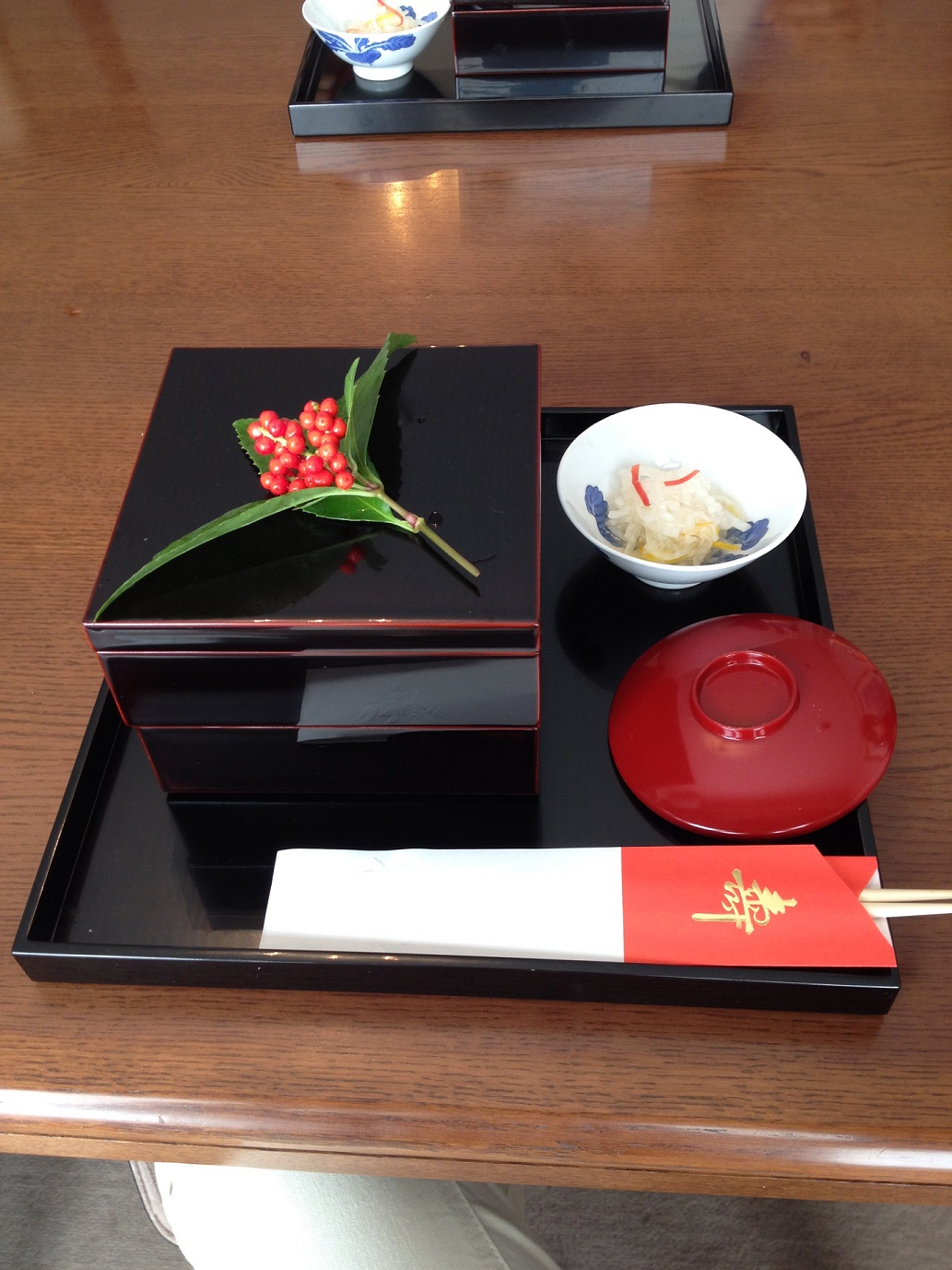 Mon premier repas japonais !