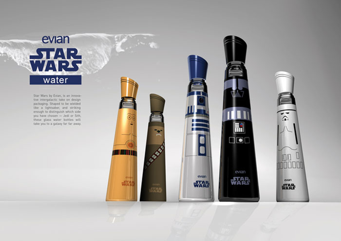 Evian et Star Wars